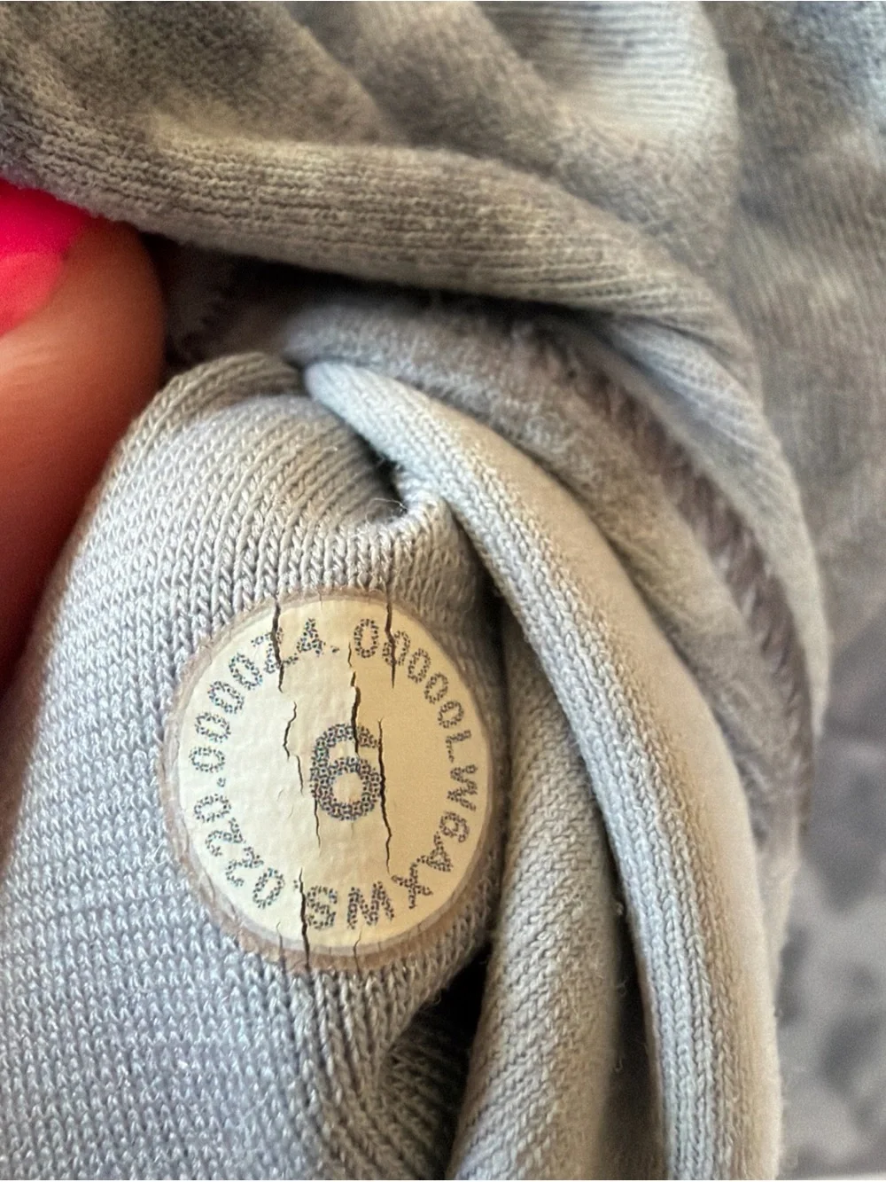 Lululemon Align Crop 21” Leggings Summer Shade Icy Gray Women’s Size 6 Yoga Gym